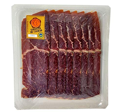 Embutidos Ezequiel Cecina de De León Igp Loncheada, Cecina de Vaca 100% Natural Ahumada con Leña de Roble, Suave, Intenso, 100 Gramos