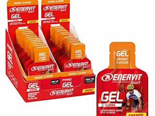 Enervit Gel Deportivo, Naranja, 24 x 25 ml