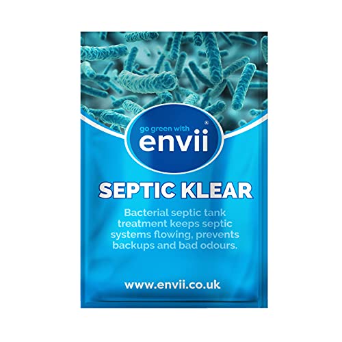 envii Septic Klear – Tratamiento para Fosas Sépticas – Suministro para 12 Meses