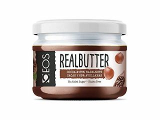 EOS - Crema de Cacao y Avellanas Saludable 200g - Sin azúcares añadidos y 65% Avellana