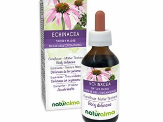 Equinácea (Echinacea angustifolia) raíces Tintura Madre sin alcohol Naturalma | Extracto líquido gotas 100 ml | Complemento alimenticio | Vegano