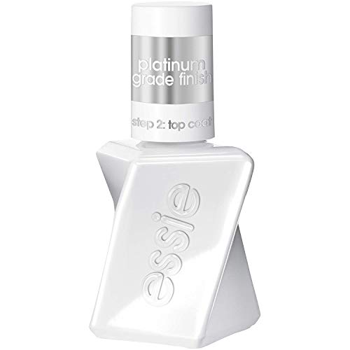 Essie, Esmalte de Uñas efecto Gel de Larga duración, de Secado rápido y permanente, Gel Couture, Pintauñas Tono: Transparente , 13.5 ml