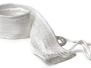Fackelmann Malla Cocina, Nylon, Blanco, 36,5 cm