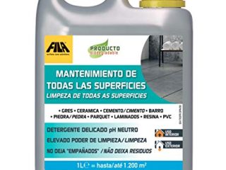 Fila Surface Care Solutions MANTENIMIENTO DE LAS SUPERFICIES, Limpiador de Suelos Concentrado con pH Neutro Ideal para todos tipos de pavimentos y revestimientos, también los más delicados, 1L