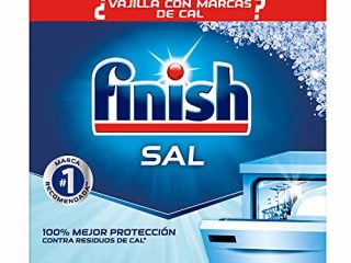 Finish Sal para el Lavavajillas, Función Antical, Mayor Rendimiento del Lavaplatos - 2 Kg