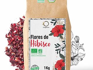 Flor de Jamaica BIO 1kg | Flor de Hibisco Ecológico por Te Frio, Agua de Jamaica, Infusion | Te de Hibisco organico por Dieta Detox Drenante