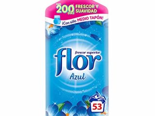 Flor - Suavizante para la ropa concentrado, aroma azul - 53 dosis (3048325)