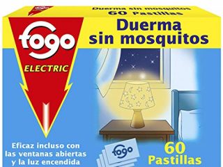 Fogo AntiMosquitos Recambios para insecticida eléctrico mata mosquitos - 60 pastillas (238818)
