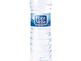 Font Vella - Agua mineral natural, 1.5 litros (Paquetes de 6)