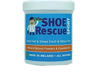 Foot & Shoe Polvos para pies y calzado Elimina el olor de pies 100% natural Contiene aceites esenciales Árbol de Té Eucalipto y Menta 100g