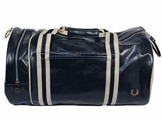 Fred Perry Classic Barrel Hombre Holdall Azul
