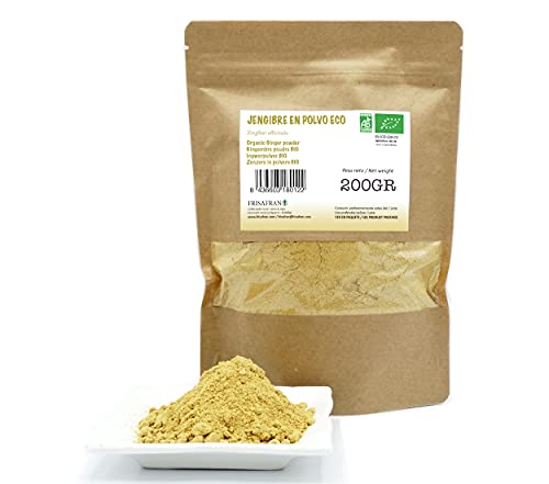 FRISAFRAN - Jengibre Ecológico en polvo - 200Gr