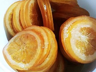 Fruta Escarchada Roscón Naranja Discos 1 Kg - Fruta Confitada en Formato de Cubo