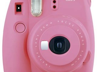 Fujifilm Instax Mini 9 - Cámara instantánea, Solo cámara, Rosa