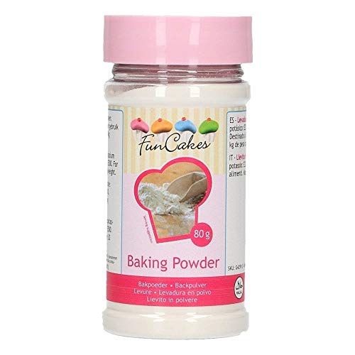 FunCakes Polvo de Hornear FunCakes: Agente Elevador para Hornear. 80g