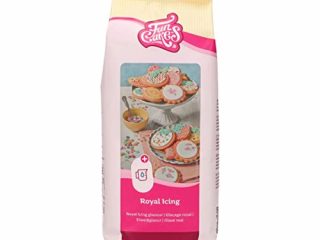 FunCakes Preparado para Royal Icing (Glasa Real), Fácil de Usar, para la Decoración de Tartas y Galletas, Bonito Glaseado, Solo Añadir Agua, Halal. 900 G. 900 g