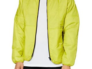 G-STAR RAW Lightly Padded Indoor Bomber Chaqueta, Dark Hivis C643-C424, XL para Hombre