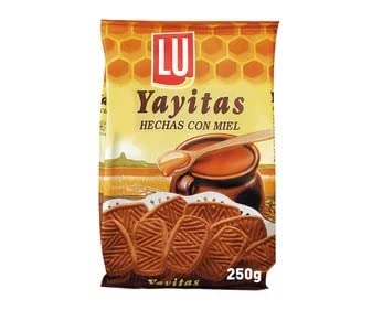 GALLETAS HECHAS CON MIEL LU YAYITAS 250 G.