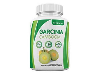 Garcinia Cambogia, 100% puro extracto de Garcinia Cambogia al 60% de HCA, 120 capsulas, supresor natural del apetito y quema grasas natural, enriquecido con Zinc y Cromo, favorece la perdida del peso