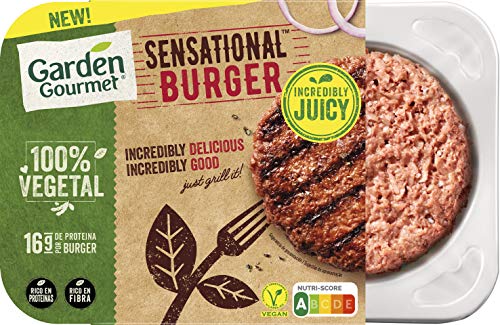 GARDEN GOURMET Sensational Burger Vegana Refrigerada, 226g