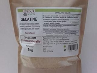 Gelatina granulada grado profesional, sabor neutro - 1kg
