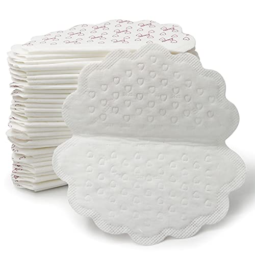 GingerUP 80 Piezas Sudor Almohadillas Absorbentes de Transpiración Axilas Antitranspirante Pads Suave Protección contra el Sudor Y Desodorante Manchas