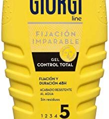 Giorgi Line - Gomina Control Total, Fijación y Duración 48h sin Residuos, Acabado Resistente al Agua, Fijación 5 Xtrema - XXL 250 ml