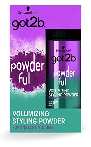 Got2b - Polvos volumen POWDER'ful – Polvos para levantar la raíz – Textura matificante – Lleva tu volumen a nuevas dimensiones