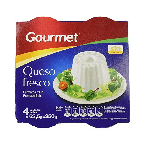 Gourmet - Queso Fresco Burgo Tarr 4 x 62,5 g