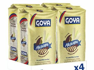Goya Masarepa Blanca . Molida Y Precocida - 4 Unidades X 1kg 4000 G, 1000 Gramo