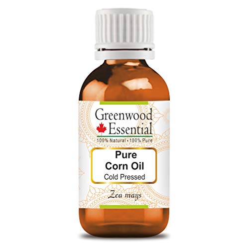 Greenwood Essential Puro Maíz Aceite (Zea mays) 100% Natural Grado Terapéutico Prensado en Frío 15ml (0,50 oz)