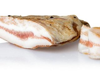Guanciale Salumi Pasini® | 1,1 Kg de pura delicia | Carrillera de cerdo elaborada según las tradiciones italianas | Ideal para la salsa Amatriciana