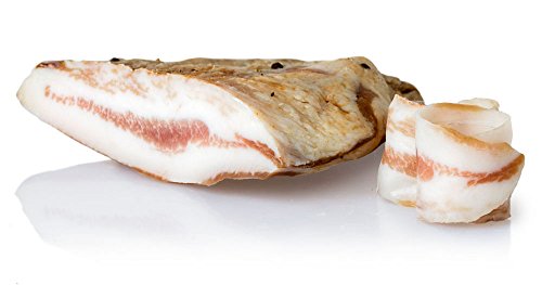 Guanciale Salumi Pasini® | 1,1 Kg de pura delicia | Carrillera de cerdo elaborada según las tradiciones italianas | Ideal para la salsa Amatriciana