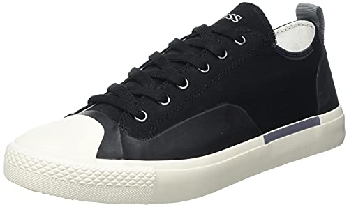 Guess EDERLO LO 2 Smart, Zapatillas Deportivas Hombre, Negro, 43 EU