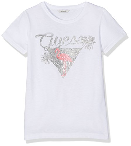 Guess J72I12K5KH0 Camiseta, Blanco (Blanc Pur A000), 122 cm (tamaño Fabricante : 7) para Niñas