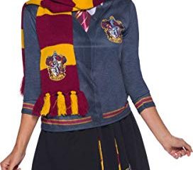 Harry Potter Deluxe Bufanda Gryffindor, Multicolor, (Rubie'S 39033)