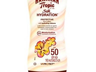 HAWAIIAN Tropic Silk Hydration Moisturisation Spf 50 Cuidado Solar - 1 Ud/ Ml, Crema, 180 Mililitro
