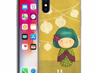 Head Case Designs Miya Muñecas Japonesas Carcasa de Gel de Silicona Compatible con Apple iPhone X/iPhone XS