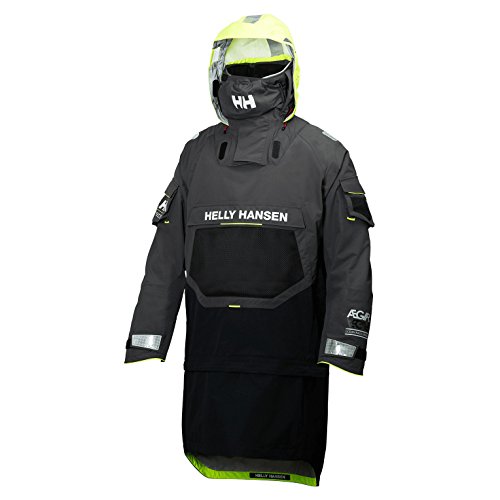 Helly Hansen Ægir Ocean Dry Chaqueta, Hombre, Negro (Ebony 980), XXXL