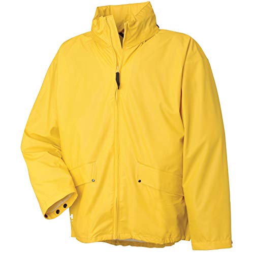 Helly Hansen Voss, 310-M70180 Chaqueta Impermeable, Hombre, M, Amarillo