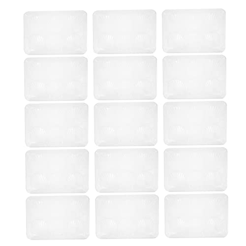 HEMOTON 50 cajas de embalaje de vieira congeladas transparentes cajas rectangulares