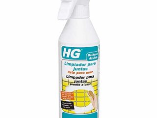 HG Limpiador para juntas listo para usar, Elimina la Suciedad y las Manchas entre Paredes y Suelos de Baldosas del Baño o la Cocina entre otros (spray de 500 ml) - 591050130