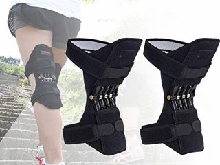 HGJDKSJ Knee Active Plus, Almohadillas para Las piernas y Las Rodillas, Soporte para Las Rodillas, Rodilleras para Refuerzos, Ok + PC + Resorte, Aumenta la Fuerza de 40 kg, Camina fácil