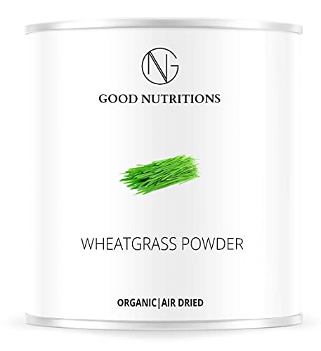 Hierba De Trigo en Polvo - Embalaje XXL 1000g|rica en vitamina|biológico|vegano|crudo|pura nutrición|no aditivo|Good Nutritions