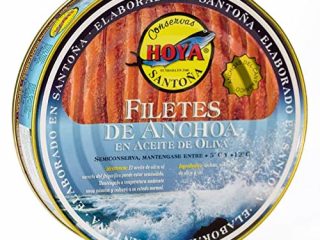 Hoya Anchoas de Santoña XL - 00 Lata de 500g/67 filetes. Elaboración Artesana con bocartes grandes del Cantábrico en Aceite de Oliva.