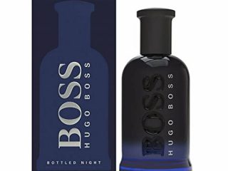 Hugo Boss 58022215 Eau de Toilette Hombres, Madera, Bottled Night, Aerosol, 200 Mililitros / 6.7 Oz