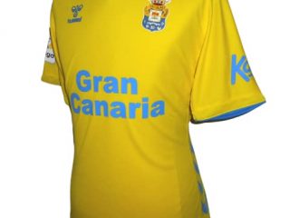 hummel UD Las Palmas 2020-2021 - Camiseta de fútbol para hombre, amarillo, M