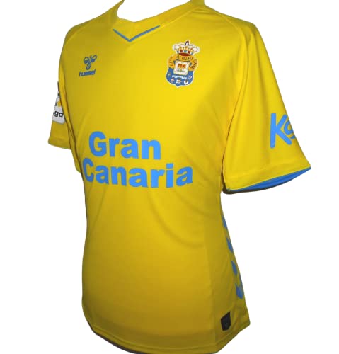 hummel UD Las Palmas 2020-2021 - Camiseta de fútbol para hombre, amarillo, M