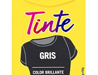 Iberia - Tinte Gris para ropa, 40°C, 70 gr (214113)