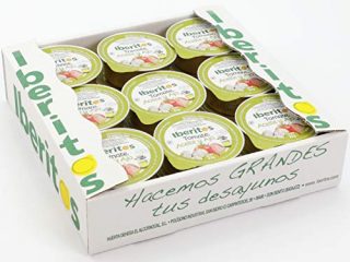 Iberitos - 18 Monodosis de Tomate Natural con Aceite de Oliva Virgen Extra y Ajo - 22 Gramos